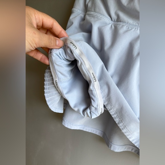 Light Blue Pleated Tennis Skirt - Picture 4 of 9